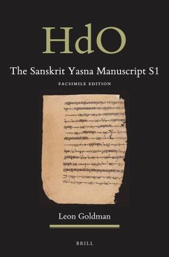 The Sanskrit Yasna Manuscript S1 - Goldman, Leon