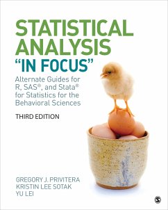 Statistical Analysis in Focus - Privitera, Gregory J; Sotak, Kristin L; Lei, Yu