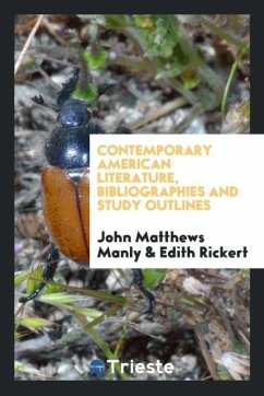 Contemporary American literature, bibliographies and study outlines