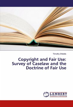 Copyright and Fair Use: Survey of Caselaw and the Doctrine of Fair Use