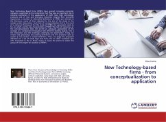 New Technology-based firms - from conceptualization to application - Cunha, Dina