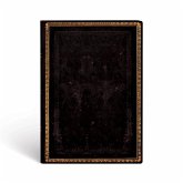 Paperblanks Black Moroccan Old Leather Collection Softcover Flexi Midi Lined 176 Pg 100 GSM Paperblanks Black Moroccan Old Leather Collection Softcover Flexi Midi Lined 176 Pg 100 GSM