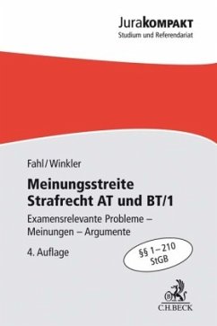 Meinungsstreite Strafrecht AT und BT/1 - Fahl, Christian;Winkler, Klaus