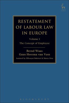 Restatement of Labour Law in Europe Restatement of Labour Law in Europe