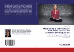 Developing & Validating an Instrument to Measure Academic Self-Regulation