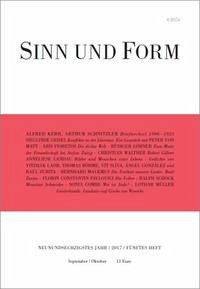 Sinn und Form 5/2017