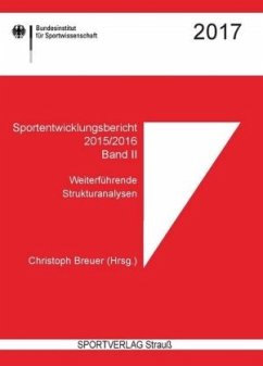 Cover Sportentwicklungsbericht 2015/2016