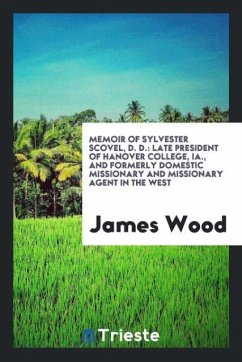 Cover Memoir of Sylvester Scovel, D. D.