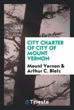 City charter of city of Mount Vernon Cover City charter of city of Mount Vernon