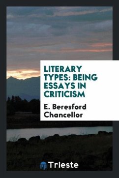 Literary types - Chancellor, E. Beresford
