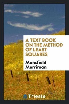A text book on the method of least squares