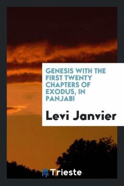 Genesis with the first twenty chapters of Exodus, In Panjabi