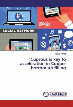 Cuprous is key to acceleration in Copper bottom up filling