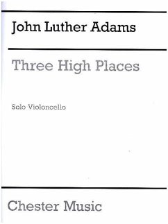 Cover Three High Places For Solo Violoncello