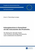 Kulturgüterschutz in Deutschland mit den Instrumenten des Privatrechts