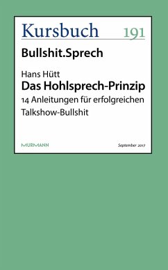 Das Hohlsprech-Prinzip (eBook, ePUB) - Hütt, Hans