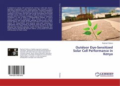 Outdoor Dye-Sensitized Solar Cell Performance in Kenya