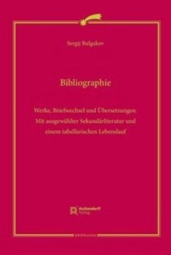 Bibliographie - Bulgakov, Sergij