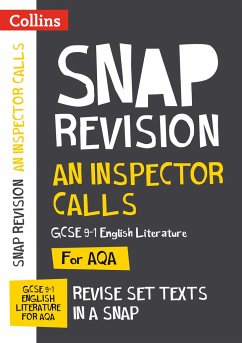 Collins Snap Revision Text Guides - An Inspector Calls: Aqa GCSE English Literature - Collins Uk