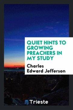 Quiet hints to growing preachers in my study