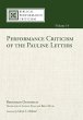 Performance Criticism of the Pauline... - Bild 1