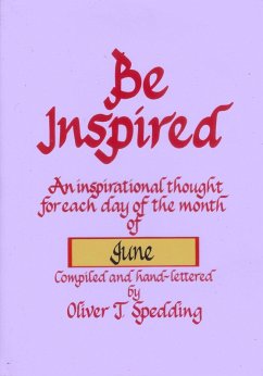 Be Inspired - June (eBook, ePUB) - Spedding, Oliver T.