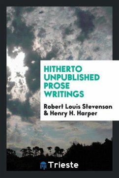 Hitherto unpublished prose writings