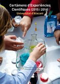 Certàmens d'Experiències Científiques, 2015 i 2016 : Universitat d'Alacant
