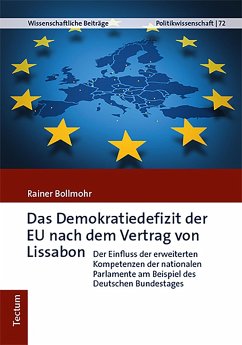 Das Demokratiedefizit der EU nach dem Vertrag von Lissabon (eBook, PDF) - Bollmohr, Rainer