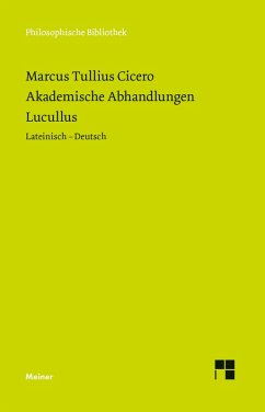 Akademische Abhandlungen. Lucullus (eBook, PDF) - Cicero, Marcus Tullius