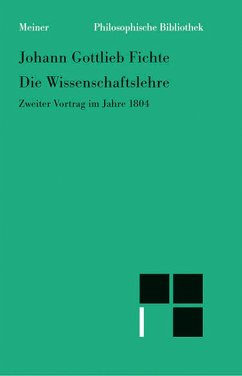 Die Wissenschaftslehre (eBook, PDF) - Fichte, Johann Gottlieb