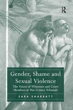 Gender, Shame and Sexual Violence - Sharratt, Sara