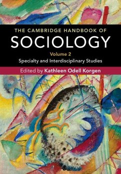 The Cambridge Handbook of Sociology The Cambridge Handbook of Sociology