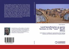 Land beneficiaries as game farmers in the ¿new¿ South Africa - Ngubane, Mnqobi