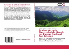 Evaluación de la Efectividad de Manejo del Parque Nacional San Esteban - González P., Eduardo;Yerena O., Edgard