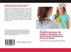 Modificaciones de tejidos blandos en pacientes Síndrome Clase II-Div2