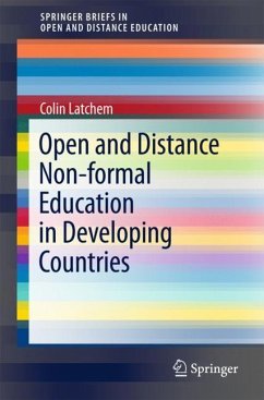 Open and Distance Non-formal Education in Developing Countries - Latchem, Colin