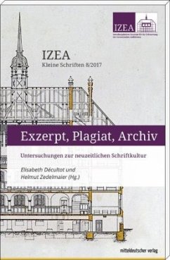 Cover Exzerpt, Plagiat, Archiv