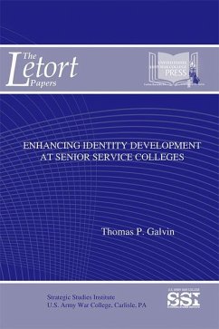 Enhancing Identity Development at Senior Service Colleges - Galvin, Thomas P.