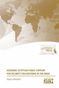 Assessing Egyptian Public Support for Security Crackdowns in the Sinai - Aftandilian, Gregory