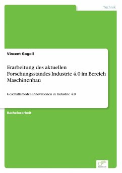 Erarbeitung des aktuellen Forschungsstandes Industrie 4.0 im Bereich Maschinenbau - Gogoll, Vincent
