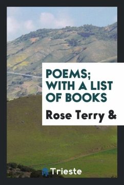 Poems; with a list of books