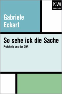 So sehe ick die Sache - Eckart, Gabriele