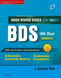 QRS for BDS IV Year, Vol 1- E Book (eBook, ePUB) - Rao, Jyotsna