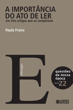 Cover A importância do ato de ler em três artigos que se completam (eBook, ePUB)