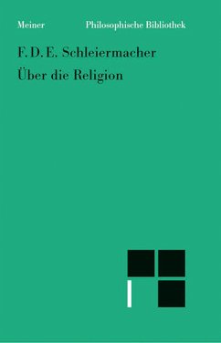 Über die Religion (eBook, PDF) - Schleiermacher, Friedrich Daniel Ernst