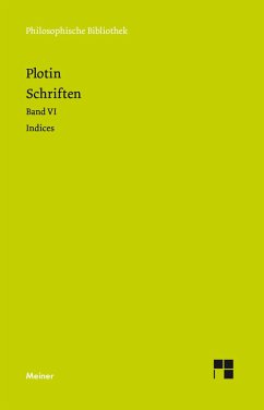 Schriften. Band VI. Indices (eBook, PDF) - Plotin