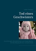 Tod eines Geschwisters (eBook, ePUB)