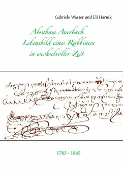 Abraham Auerbach (eBook, ePUB) - Wasser, Gabriele; Harnik, Eli