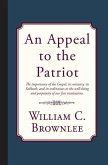An Appeal to the Patriot